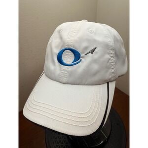 Odyssey Aviation Hat Cap White Blue One Size Mens NWOT Bahamas USA Private FBO